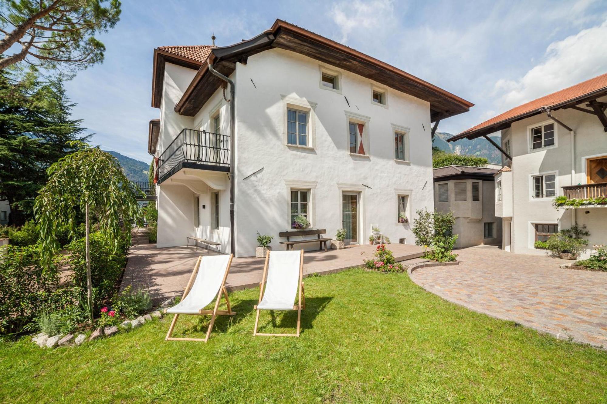 Ansitz Layshof Apartment Turm Merano Exterior foto